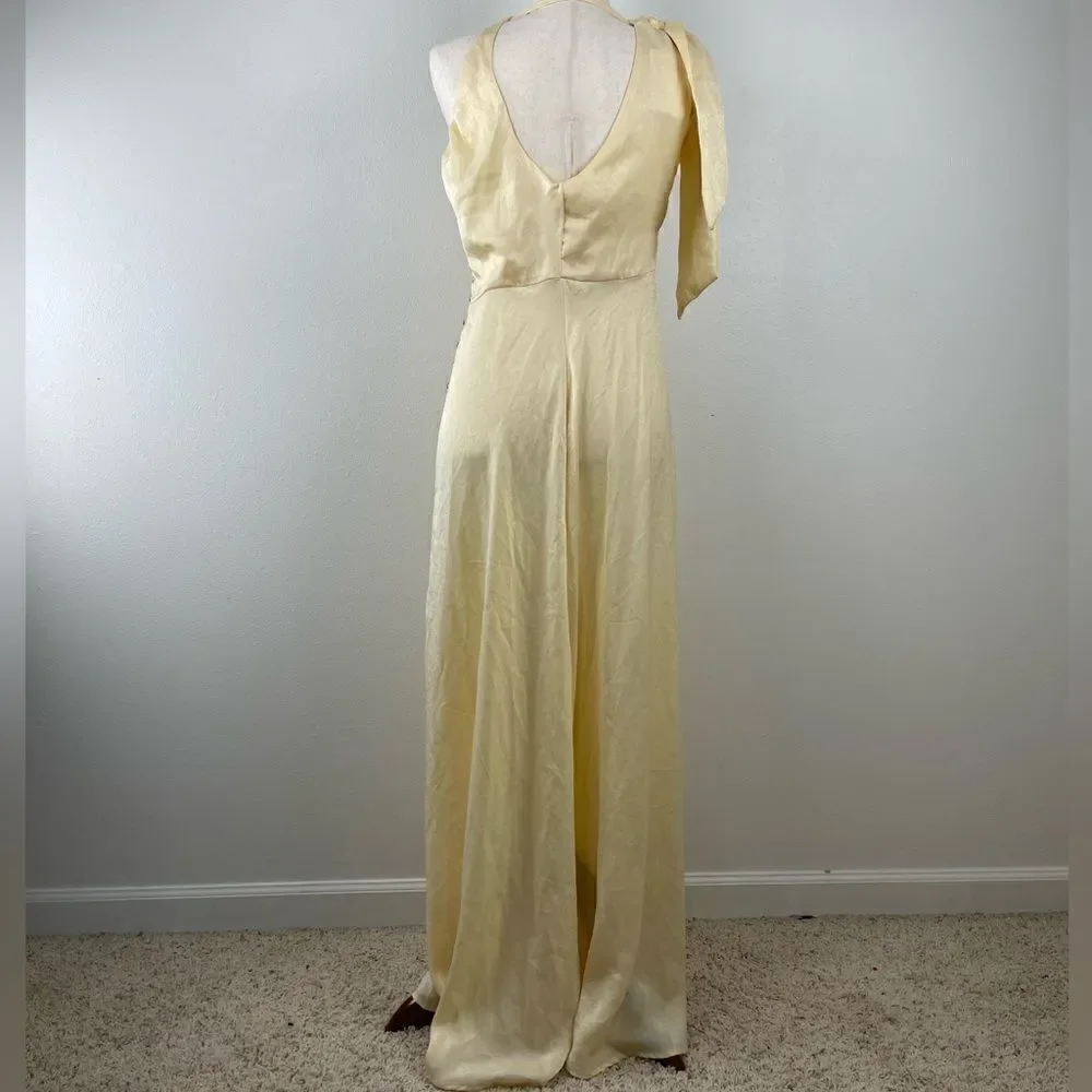 NWT Free People Champagne Maxi Dress Size M